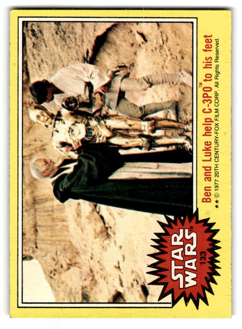 REVISED 1977 Topps Star Wars Series 3 Yellow #133-198 EX/MT to NM You Choose Set