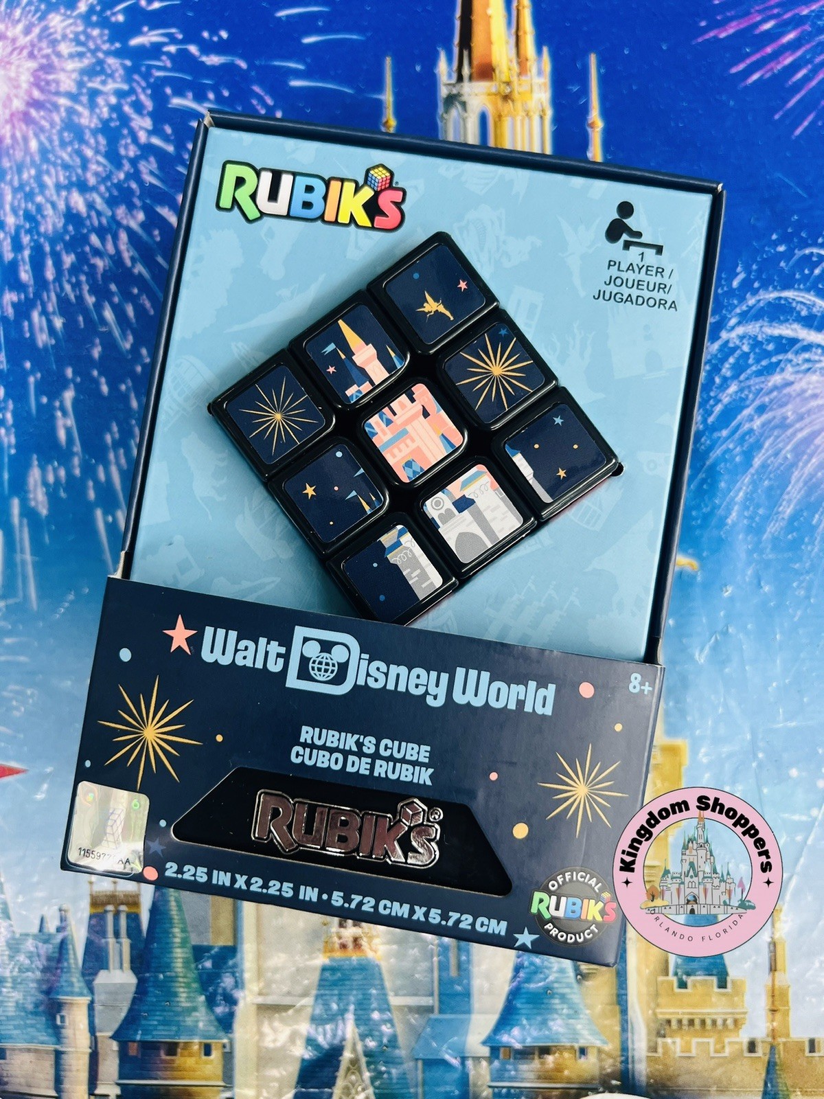 2026 Walt Disney World Parks Rubik\'s Cube Puzzle Castle 4 Parks New