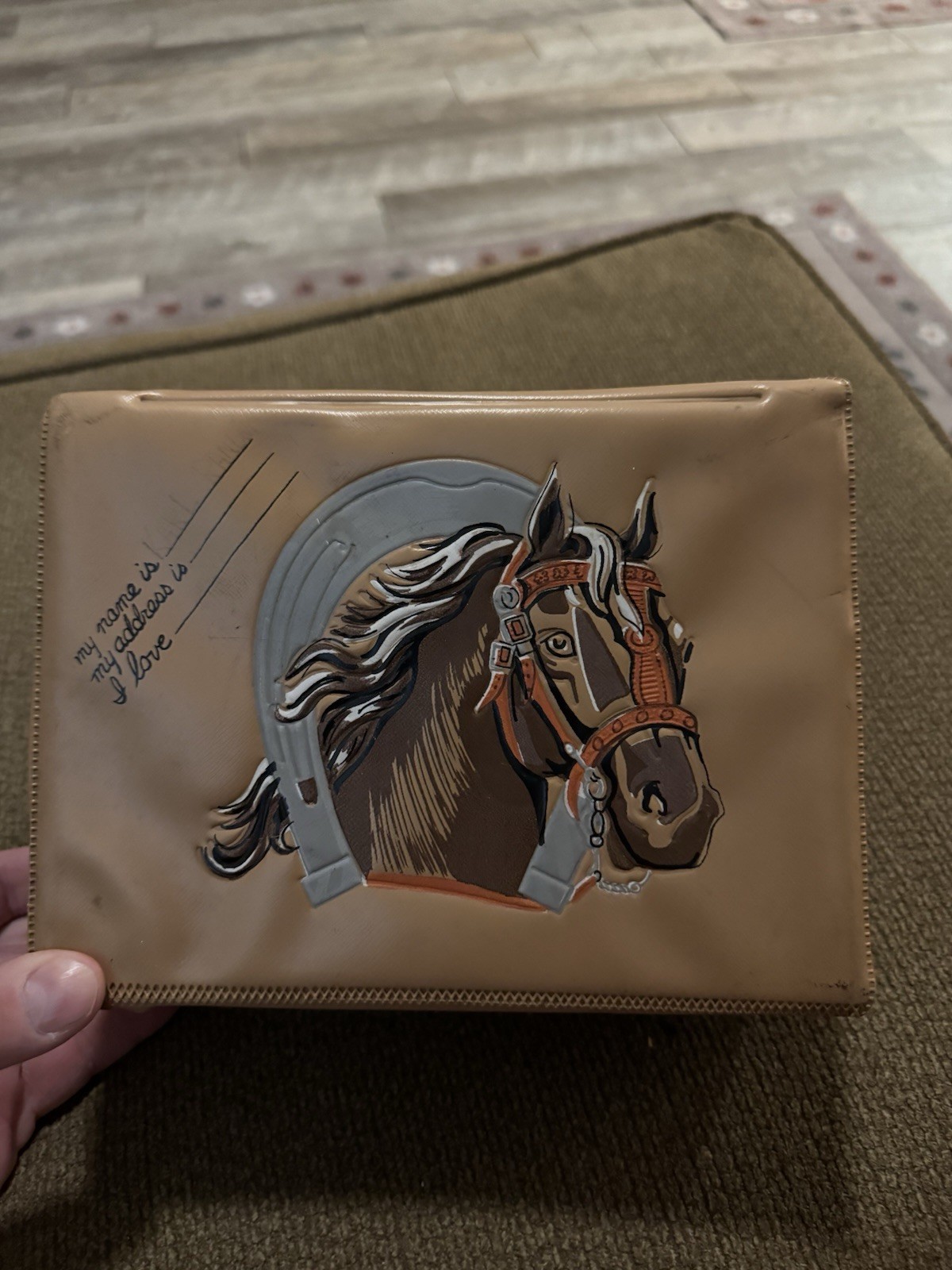 Very Rare 1970’s Montgomery Ward Exclusive Horse Lunchbox No Thermos