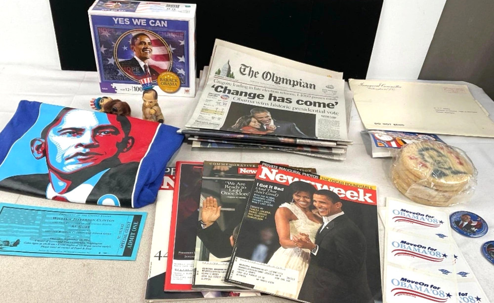 VTG Graffiti Obama Hope Presidential Lot