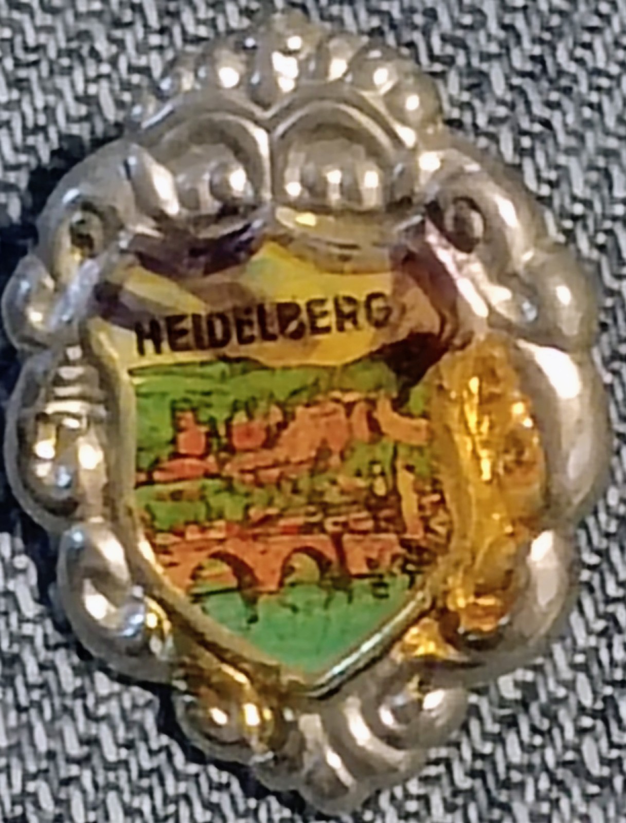 Vintage Heidelberg Germany Hat Pin