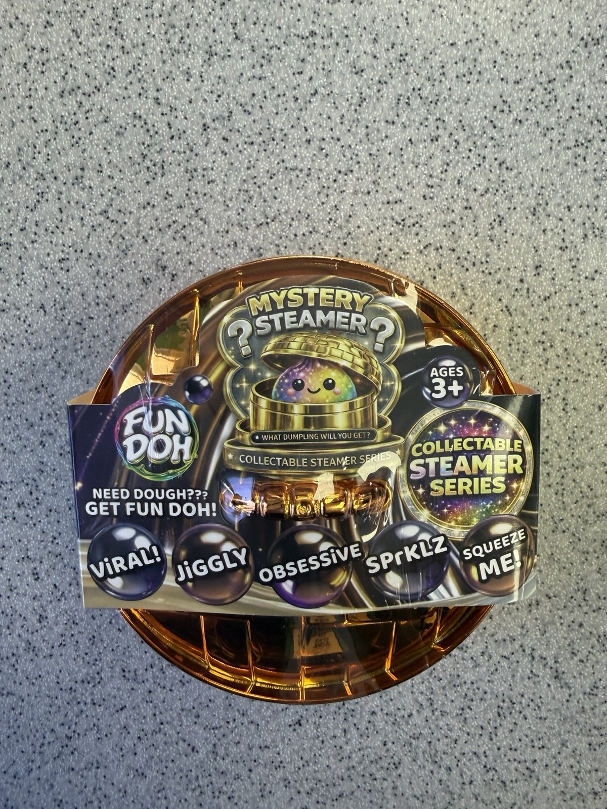 Factory Sealed Fun Doh Mystery Steamer Collectible Steamer Series #1