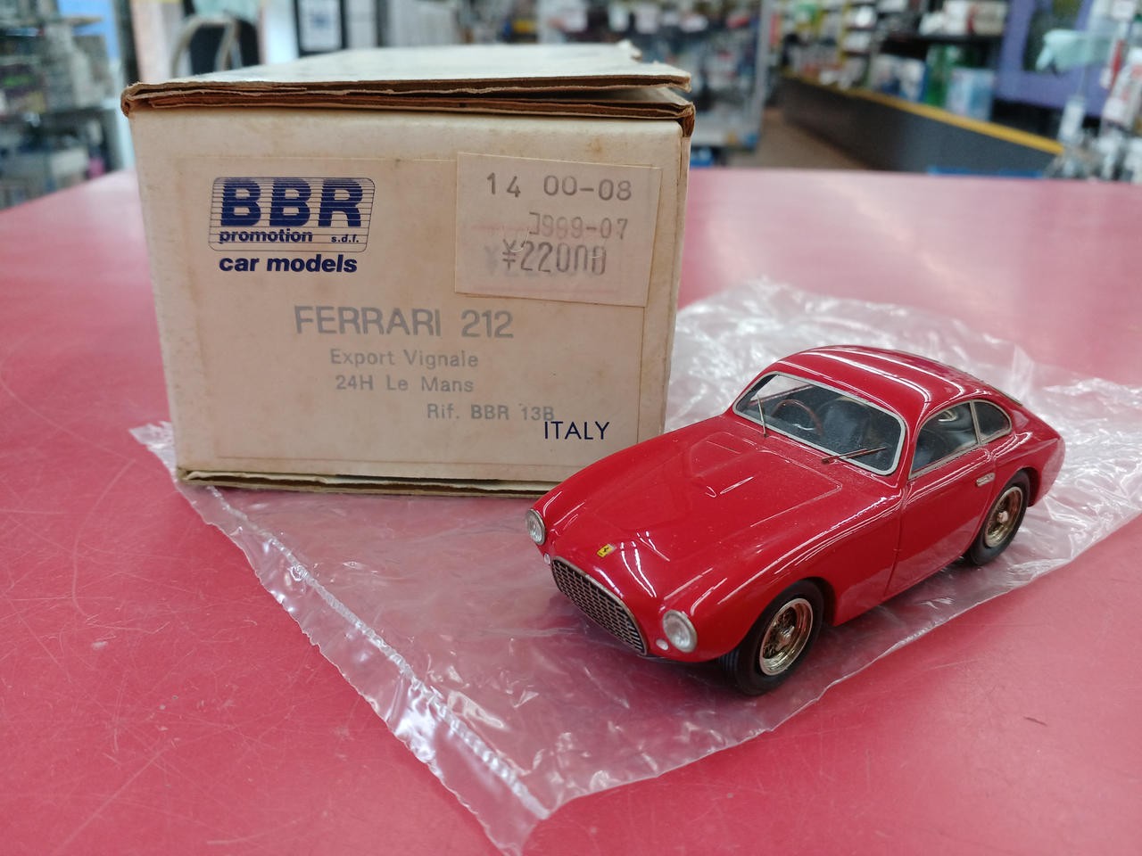 BBR Ferrari 212 Export Vignale Minicar Collectible Model