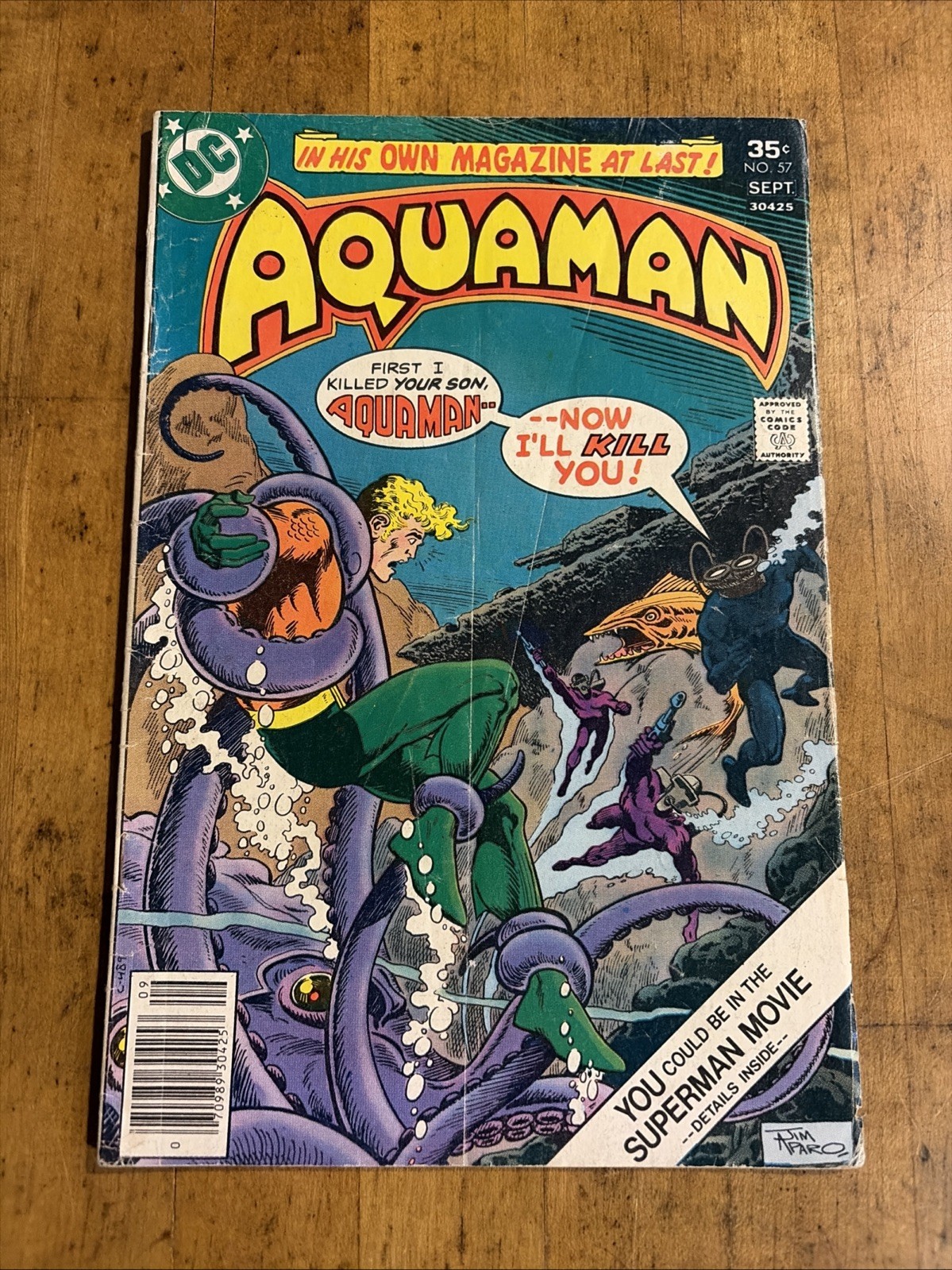 Aquaman #57 - vs Black Manta