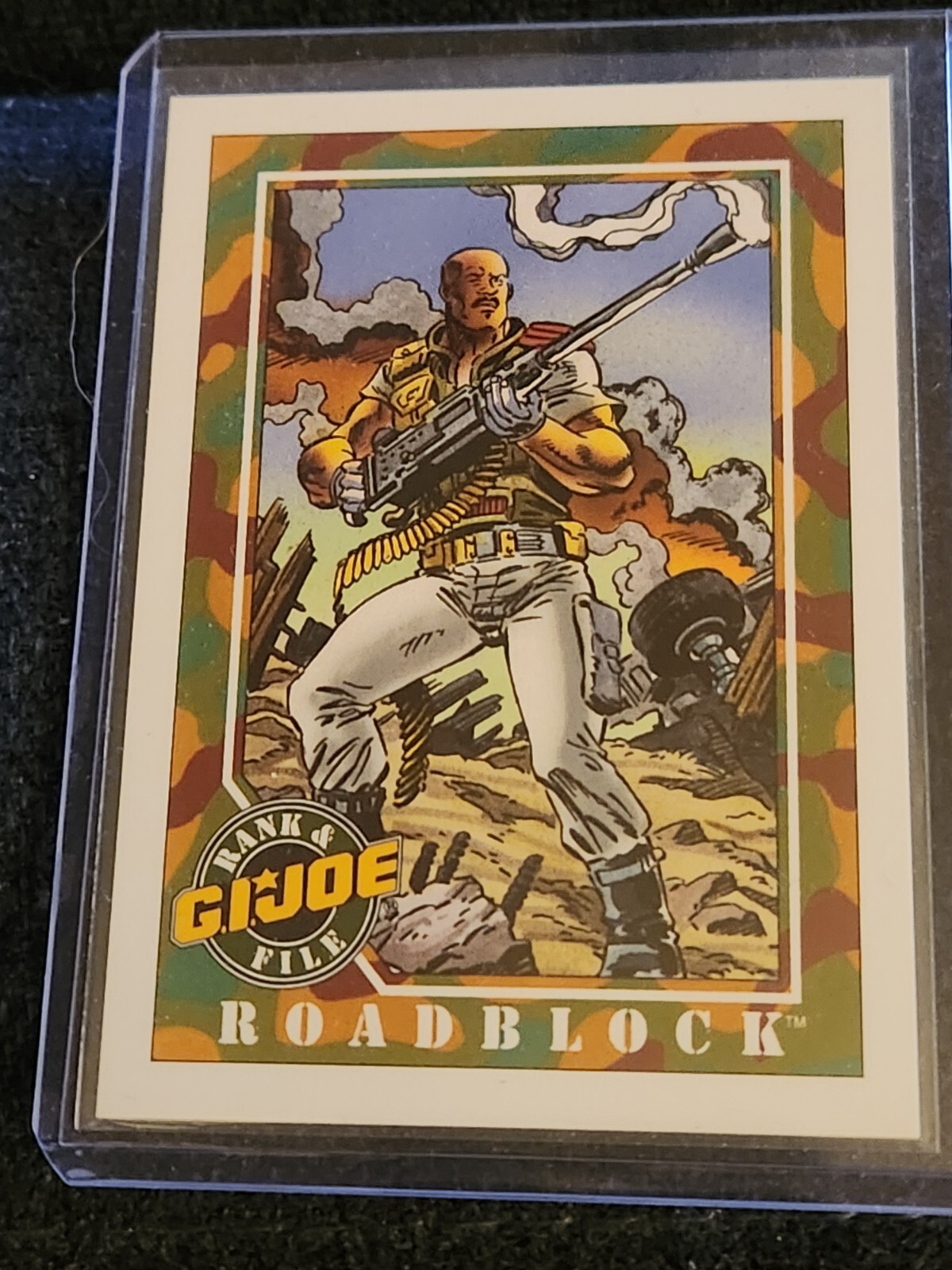 Roadblock 1991 Impel Hasbro GI Joe Series 1 Trading Card #30