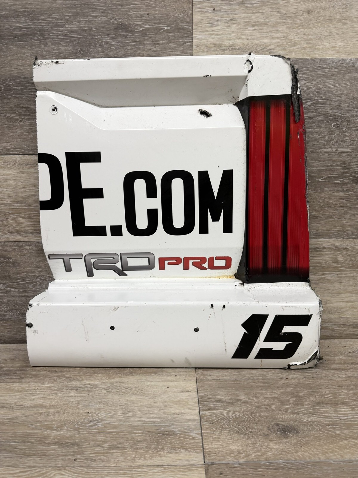 NASCAR #15 Tanner Gray 2026 Place of Hope Corner Bumper TriCon Garage