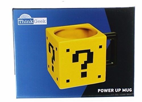 Super Mario Nintendo  Power Up MUG Brand NEW NES SUPER NES LUIGI BOWSER n64