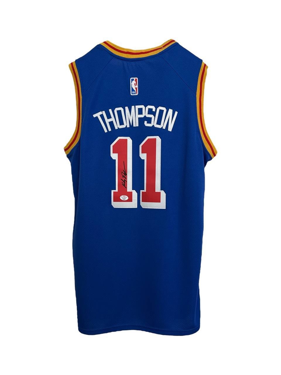 Klay Thompson GSW Hand Signed Autographed NBA Jersey COA
