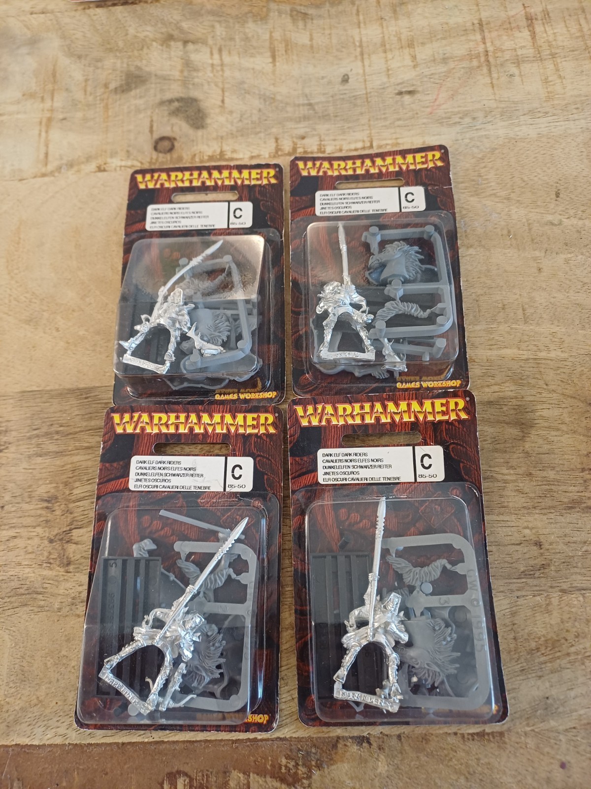 Warhammer Fantasy The Old World Dark Elves Dark Elf Dark Riders Black Riders