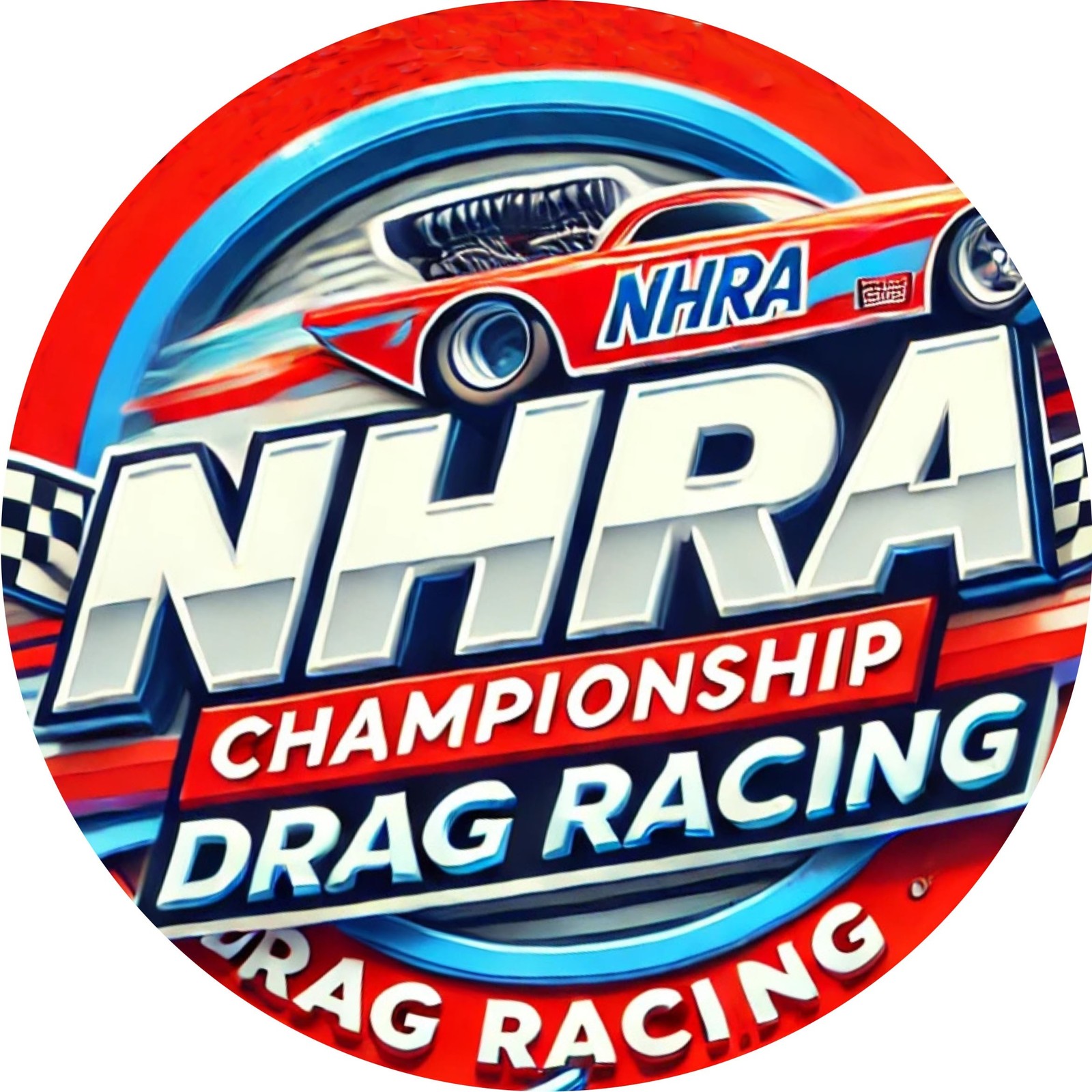 NHRA Championship Drag Racing Aluminum Wall Tin Metal Signs for Fast Food