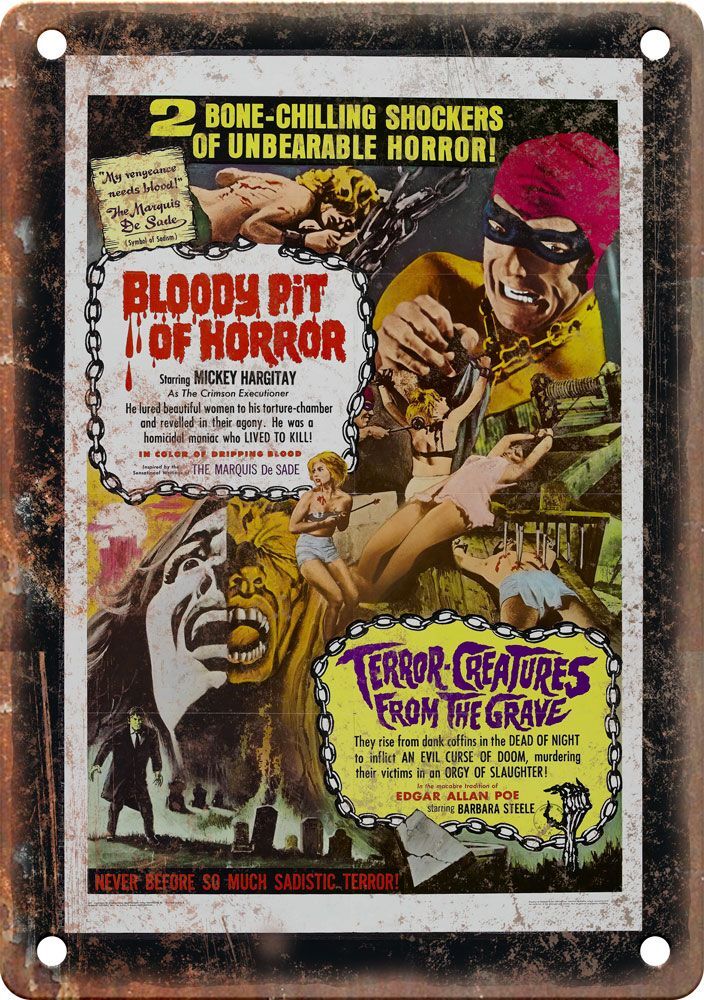 Bloody Pit of Horror Movie Poster 12\