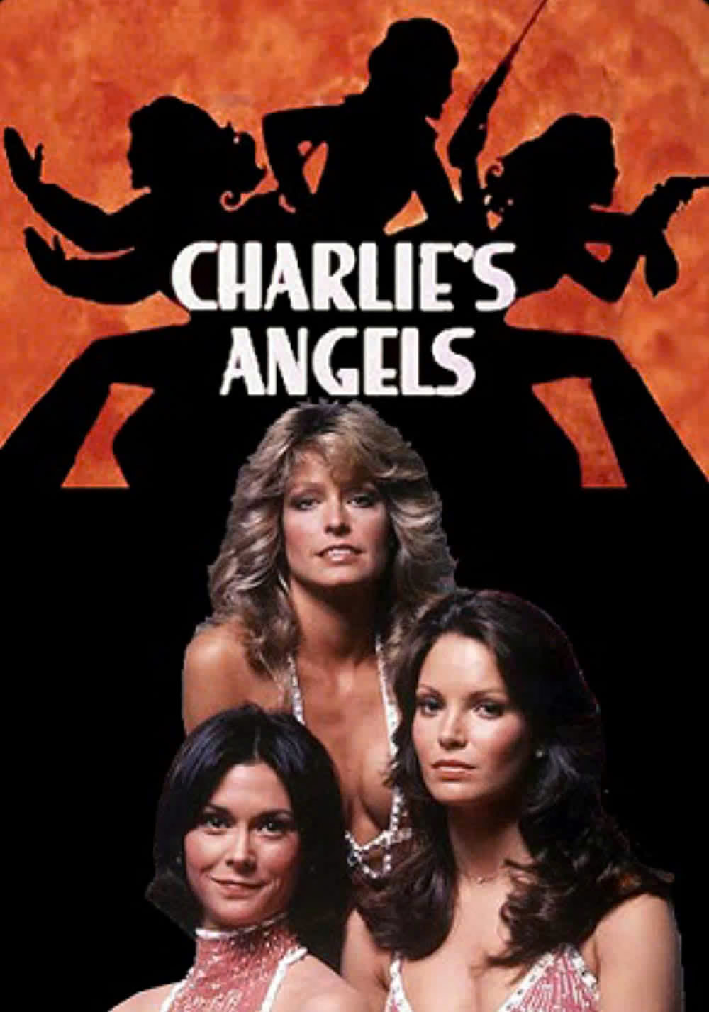 Charlie's Angels Movie 1976 Vintage Repro Print Poster 13x19 Matte paper