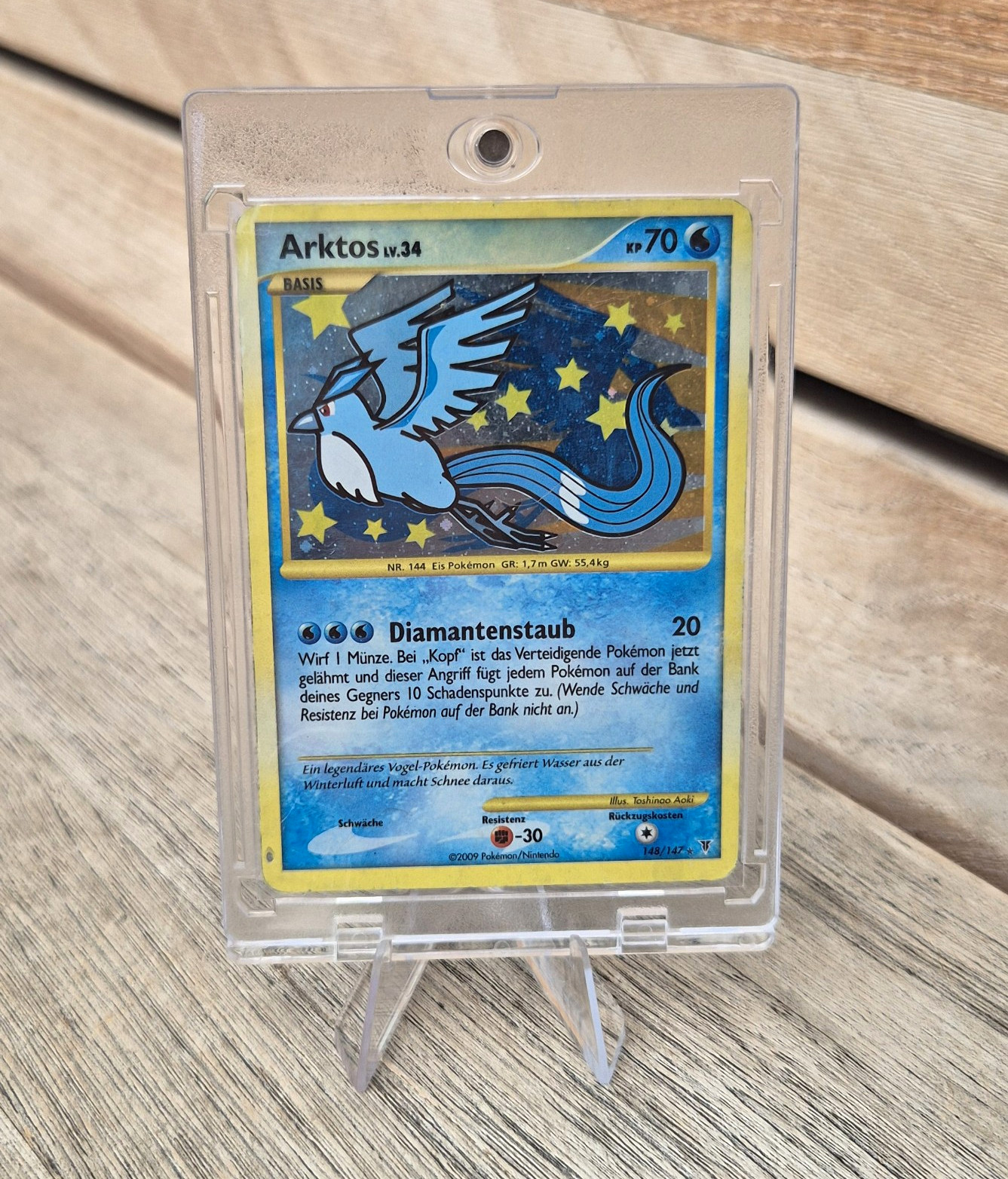Pokemon TCG Arktos Articuno LV. 34 148/147 Secret Rare Holo Platinum Arceus 2009