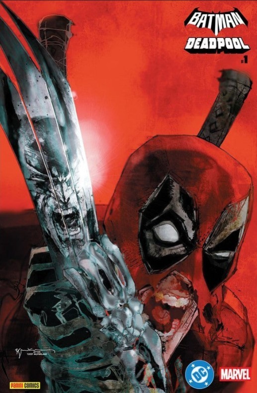 BATMAN / DEADPOOL #1 MEXICAN EDITION GLOSS LAMINATE + METALLIC FINISH LTD 100