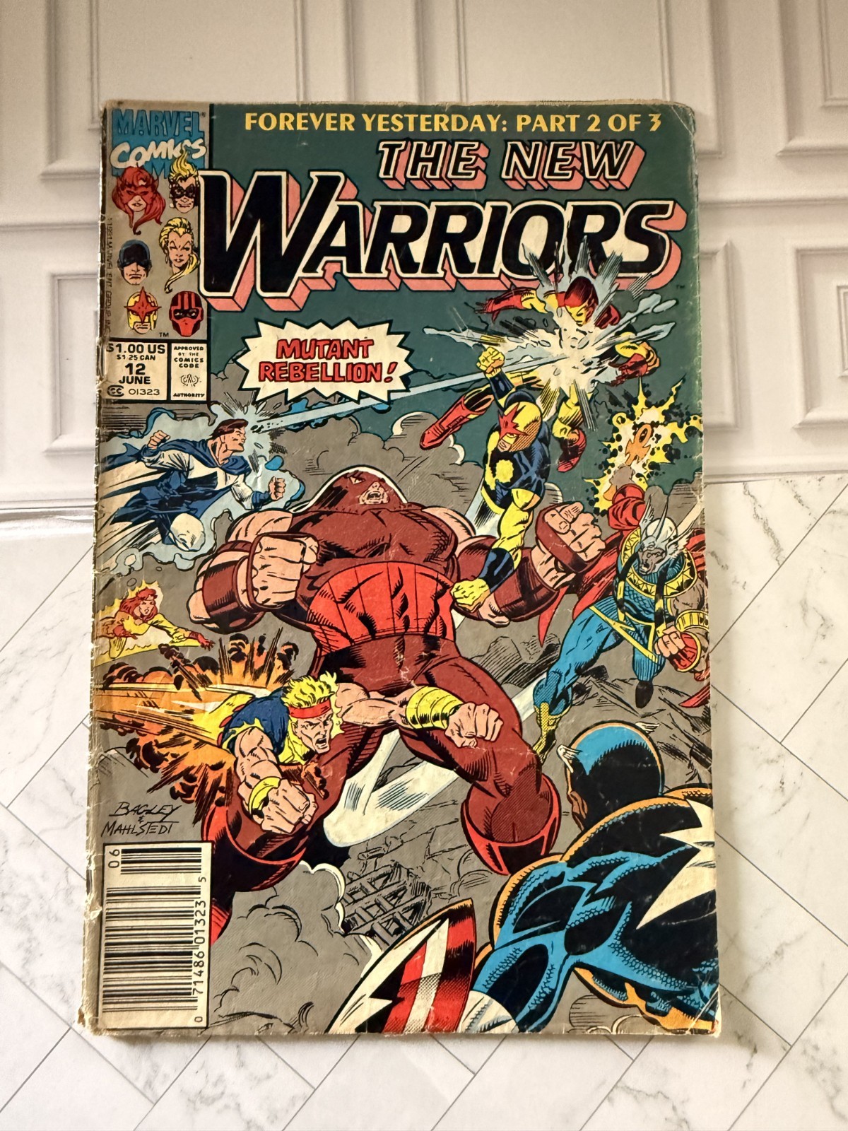 Marvel Comics | The New Warriors #12 Vol. 1 - 1991