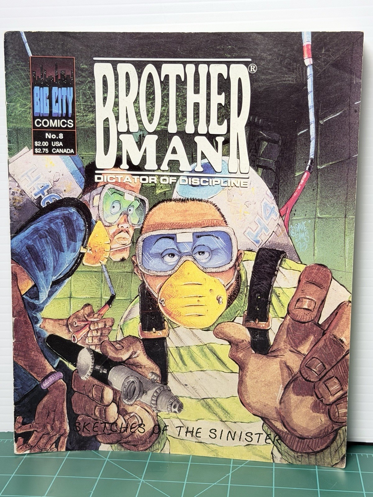 Brother Man Dictator Of Discipline #8 Big City Comics - 1993 Vintage Comic