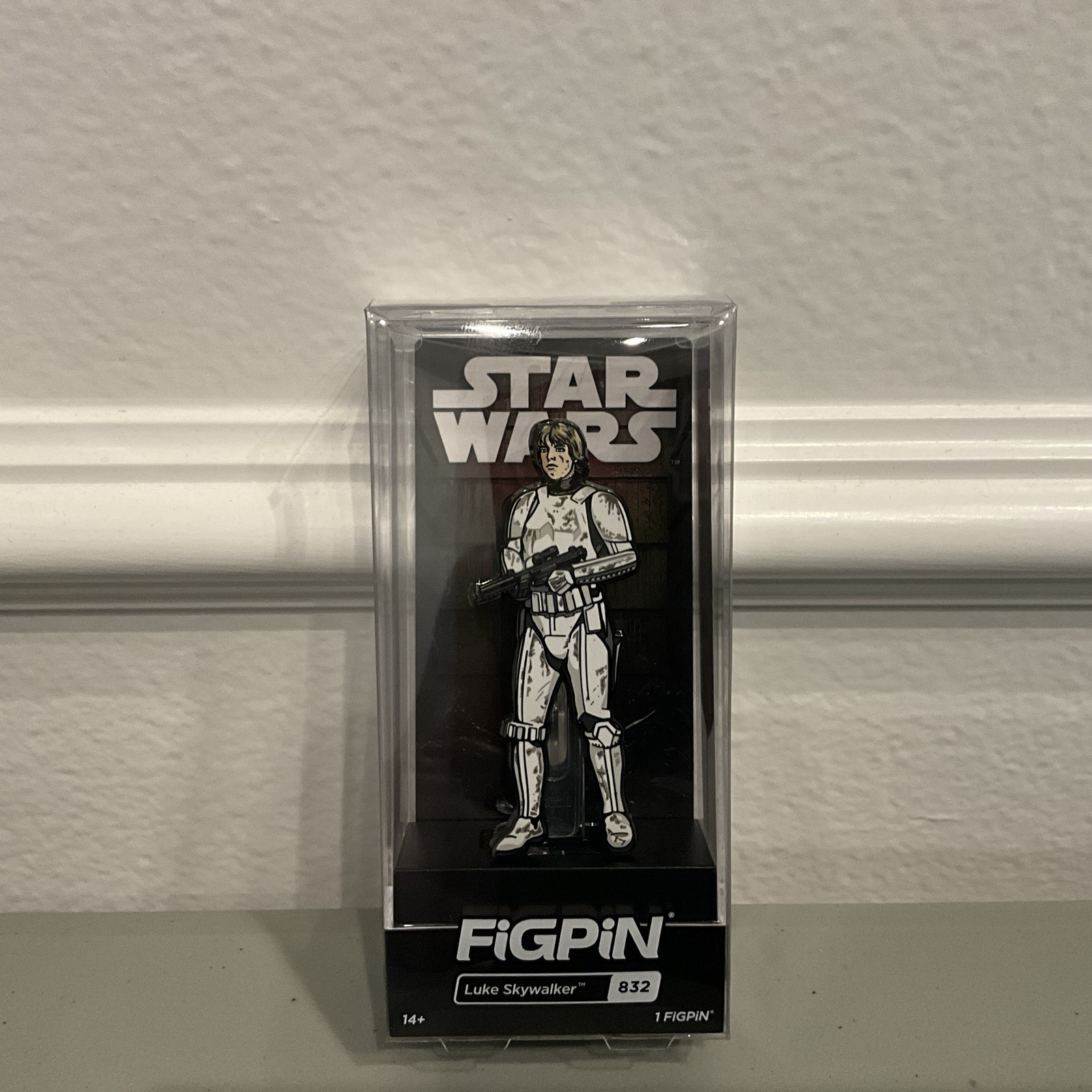 FiGPiN Star Wars 2021 ECCC LE2000 Luke Skywalker #832 Collectible Pin