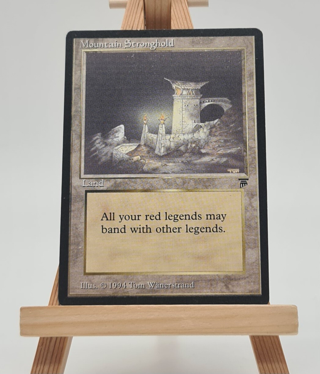 Mountain Stronghold Legends Magic Card MTG English