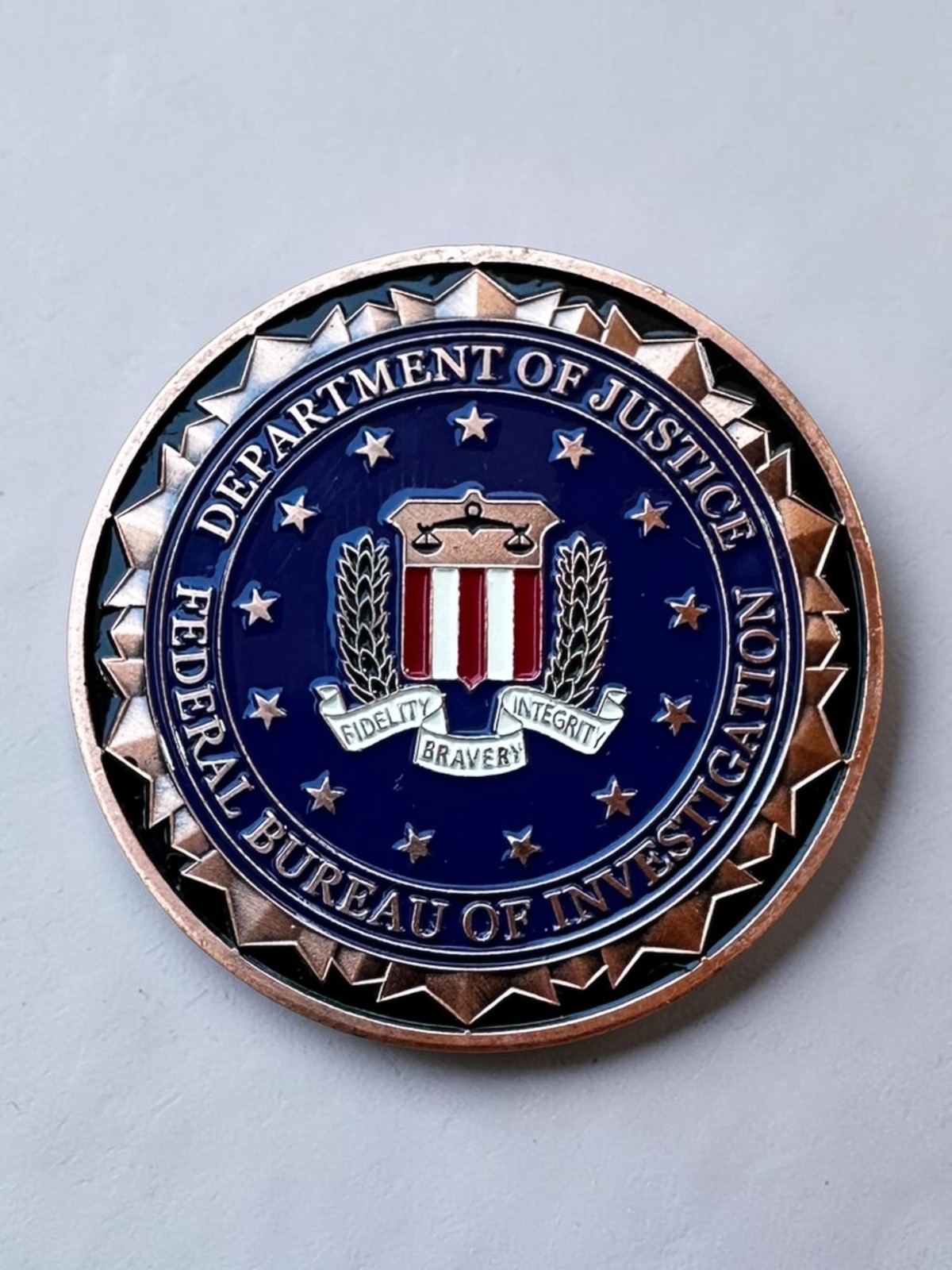 FBI Government Federal Bureau Of Investigation Challenge Coin  ·NEW· ·IN STOCK·