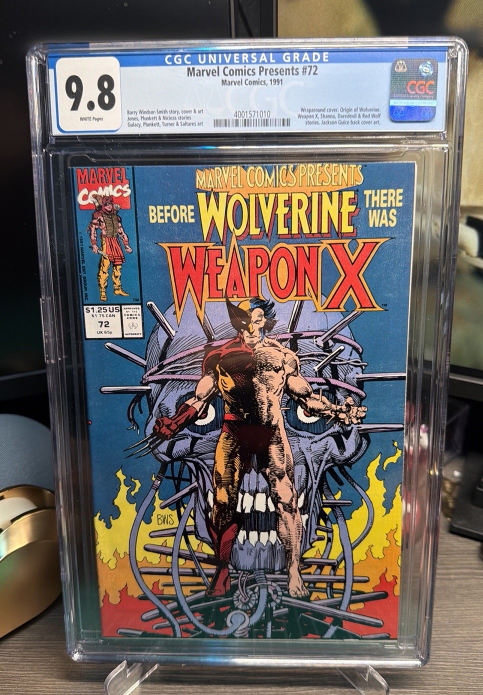 💫Marvel Comics #72 CGC 9.8 Orgin of Wolverine Grade 9.8