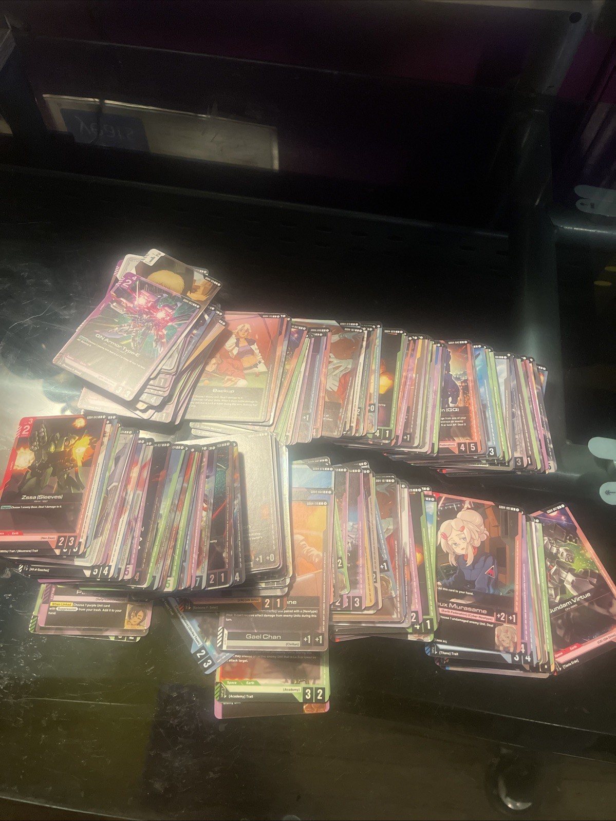 Lot Of 239 Gundam Cards
