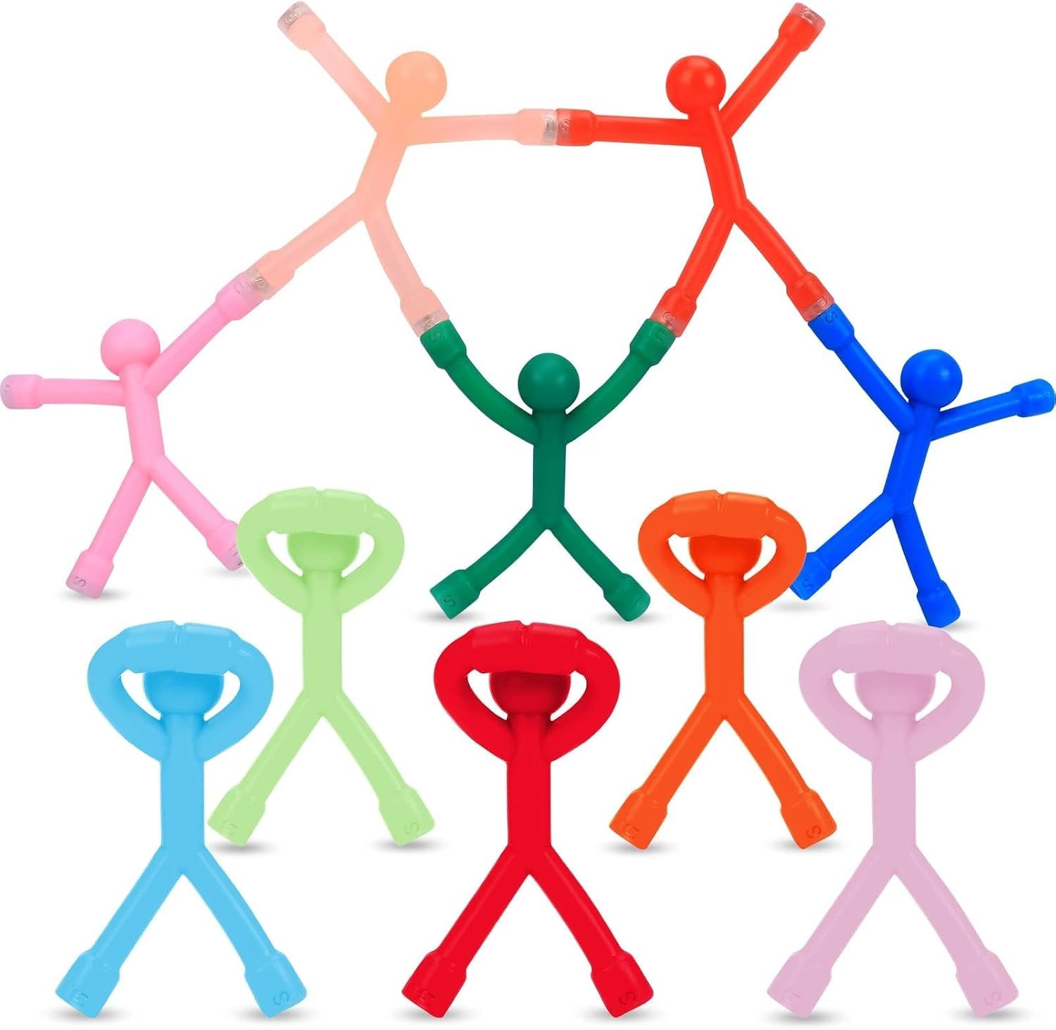 10 Pcs Fridge Magnets Men, Magnetic Humanoid, Fridge Magnet People for Office,