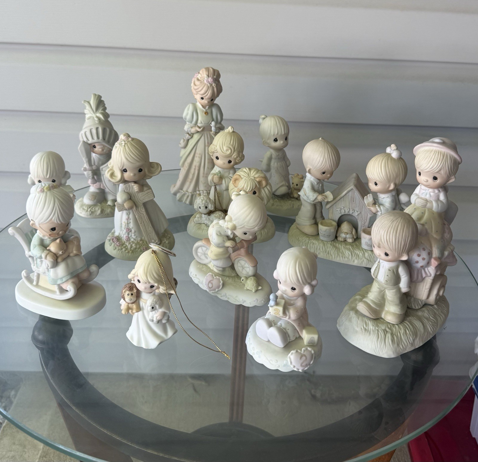Large Vintage Precious Moments Figurines Lot – 12 Pc Collection – Enesco