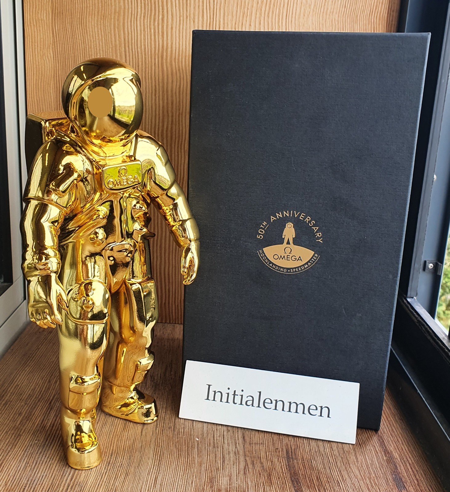 Omega Speedmaster 50th Anniversary Display Astronaut  100% auth in BOX Apollo XL