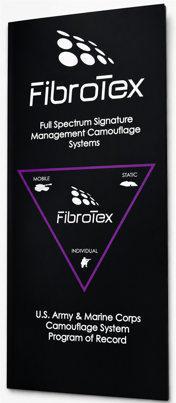 FibroTex Full Spectrum Signature Management Camouflage Systems Leaflet Military