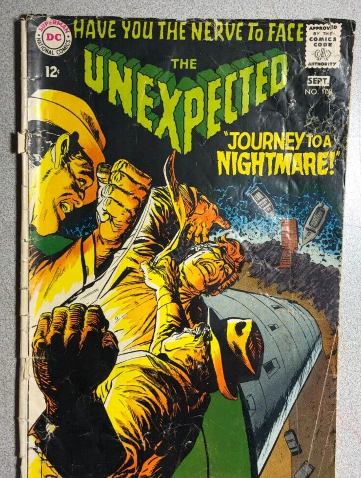 THE UNEXPECTED #108 (1968) DC Comics GOOD