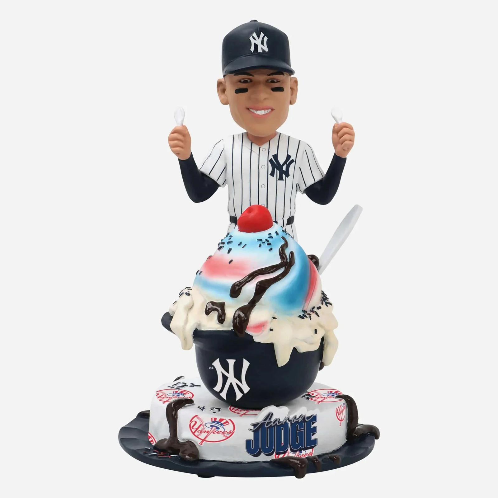 Aaron Judge New York Yankees Ice Cream Helmet Bobblehead MLB