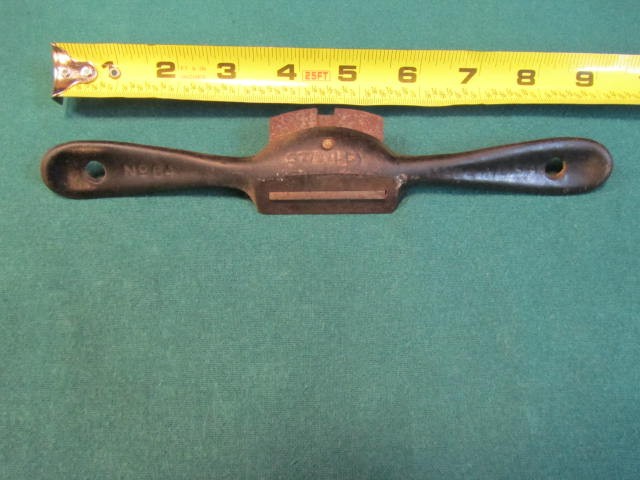 ANTIQUE VINTAGE STANLEY NO. 64 SPOKESHAVE DRAW SHAVE ESTATE UNTOUCHED   * LQQK *