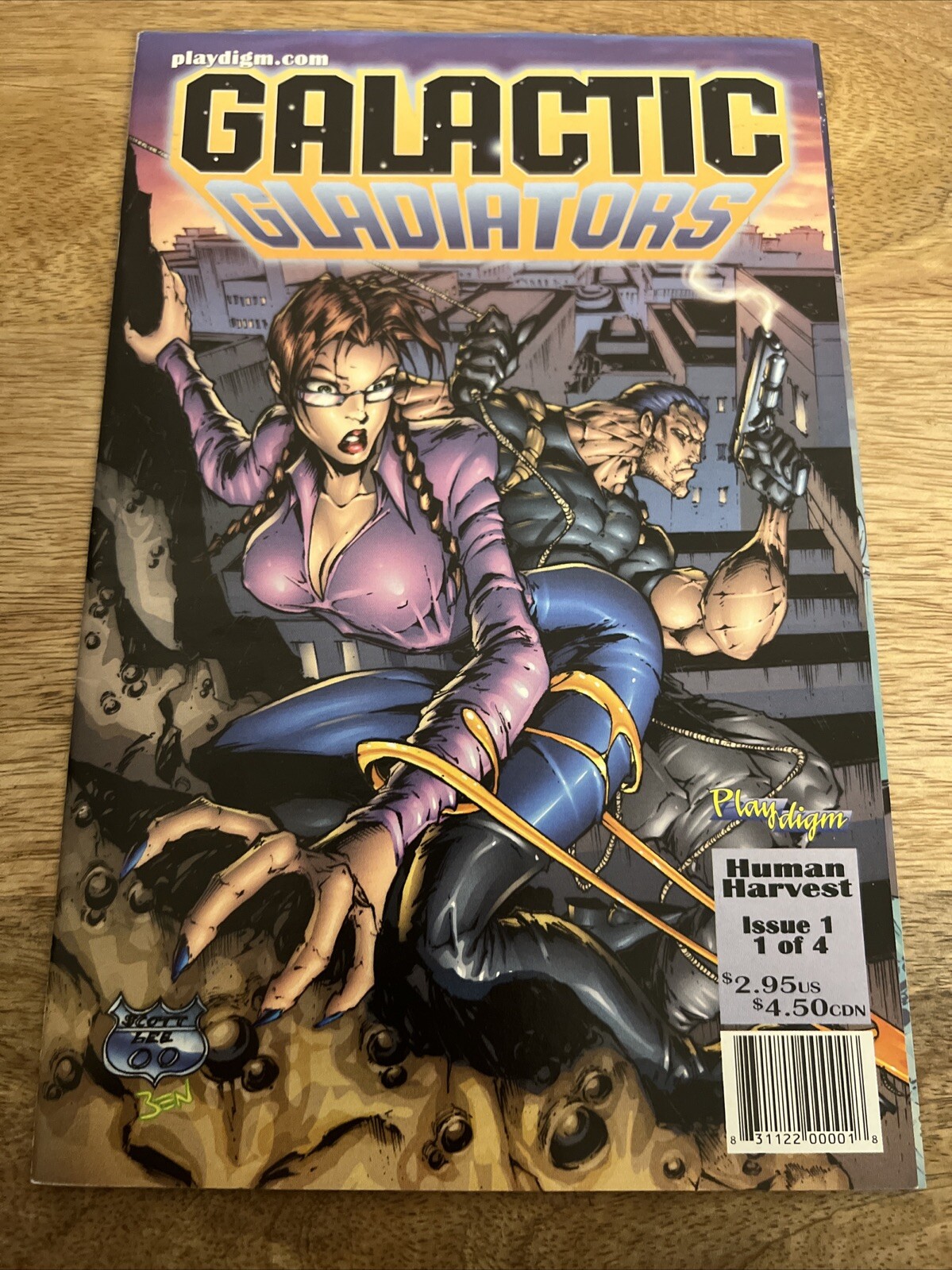 Galactic Gladiators Issue# 1 Comic Book 2016
