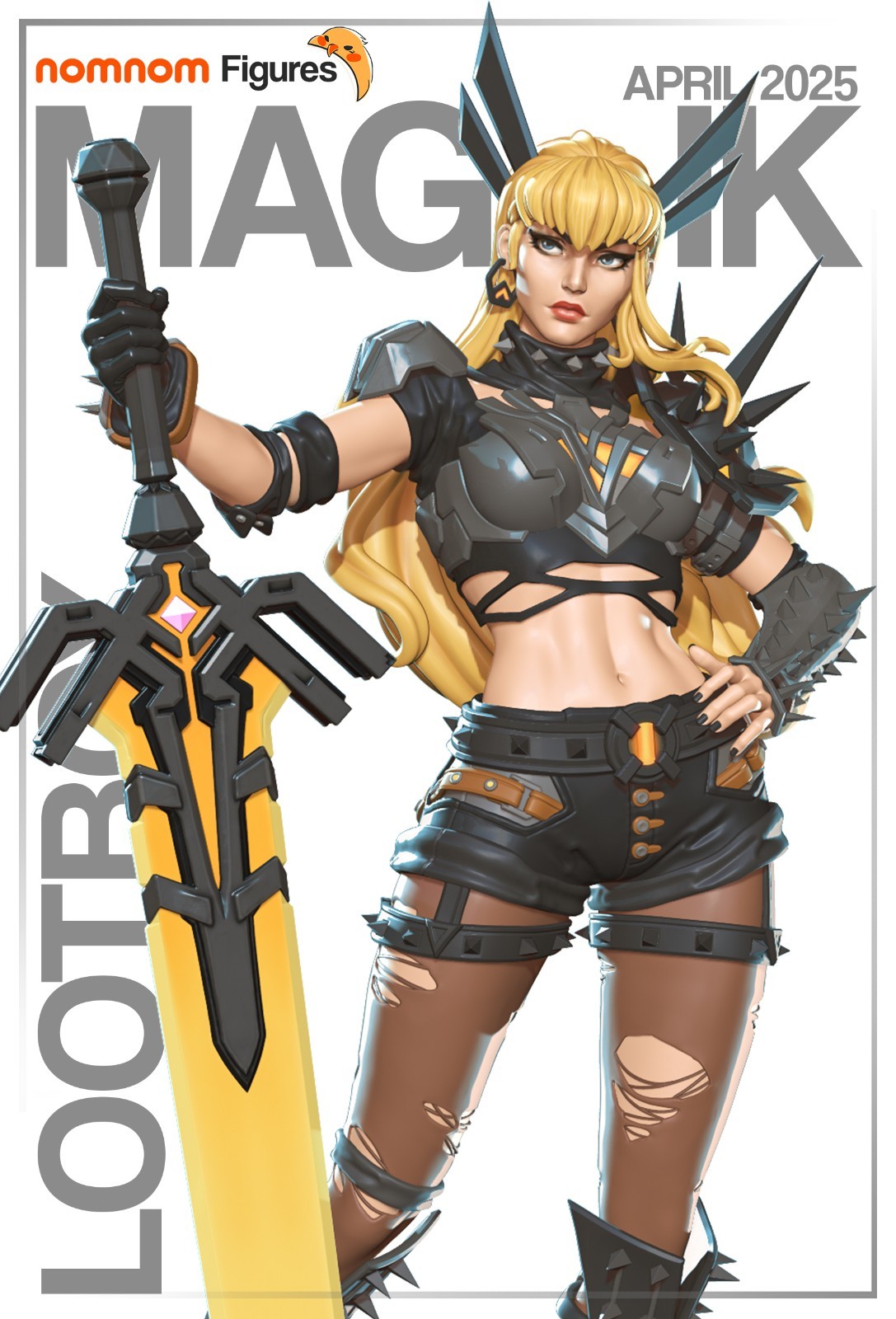 Marvel Rivals Magik Hand Painted Figure or Unpainted Kit