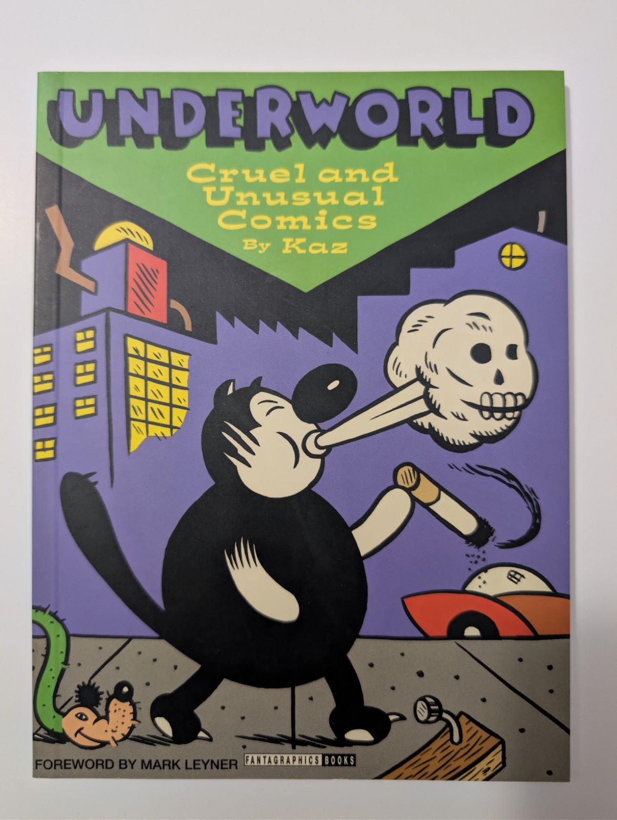 Underworld: Cruel and Unusual Comics Kaz Fantagraphics Books 1995 TPB Paperback