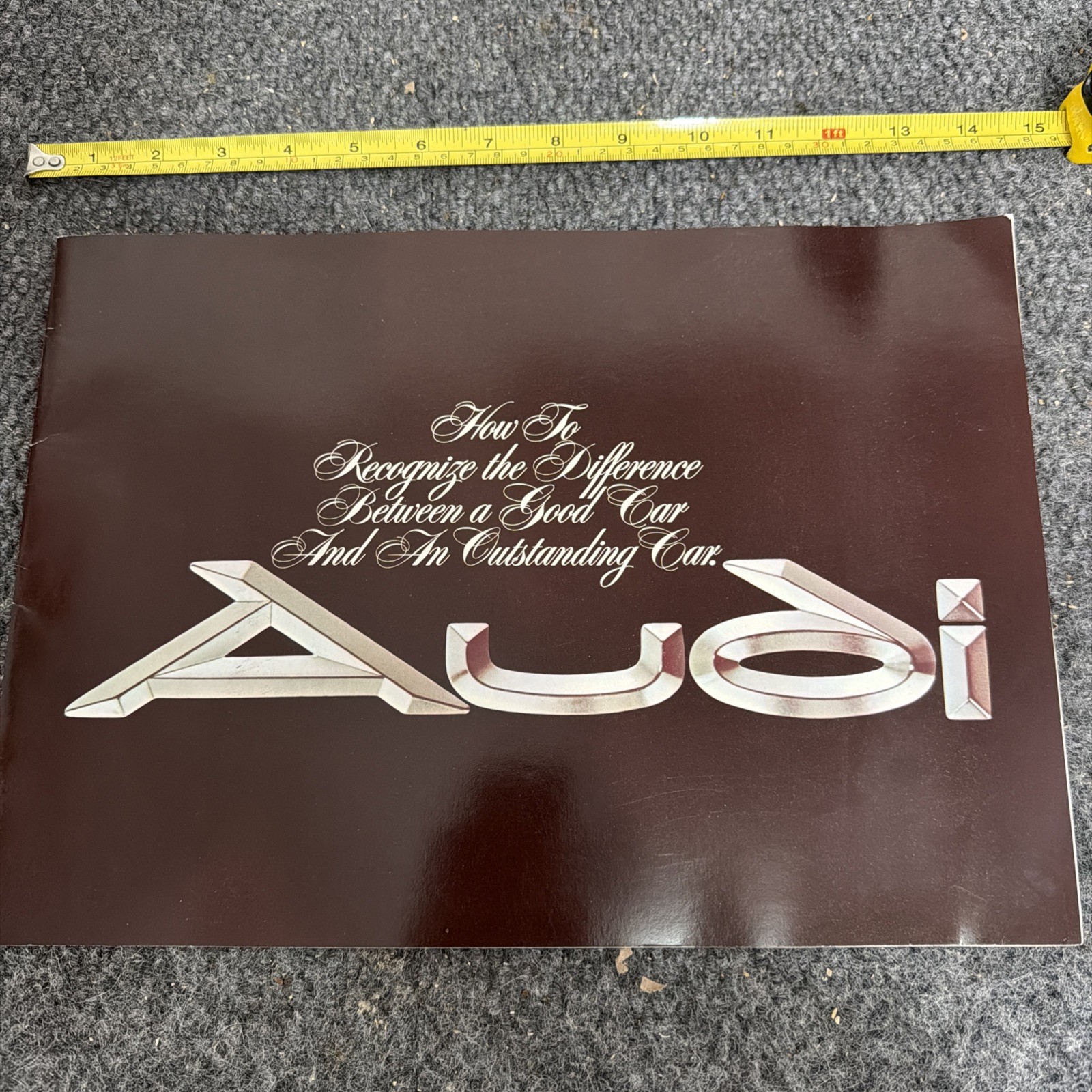 Original 1976 Audi 100LS Deluxe Sales Brochure