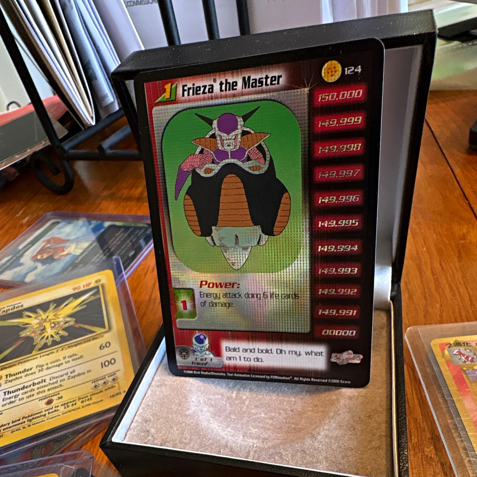 SCORE 2000 Dragon Ball Z DBZ CCG Frieza the Master #124 Ultra Rare