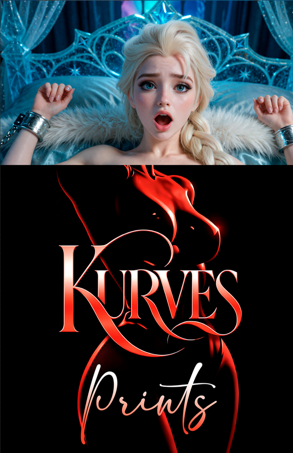 ELSA & ANNA COSPLAY V2  | VIRGIN NOTI | SINGLE COVER PRINT | KURVES COMICS