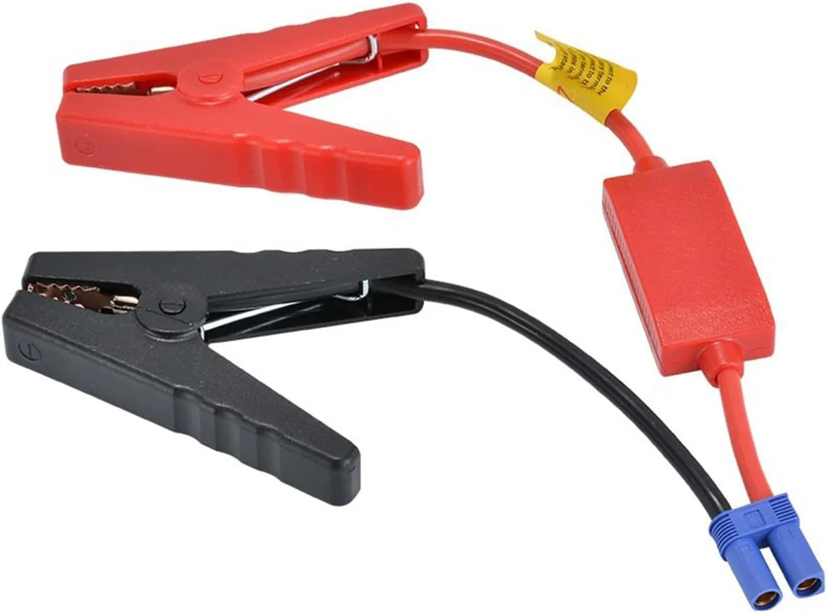 EC5 Jump Starter Cable with Battery Clamps for 12V Emergency Portable 10AWG Car