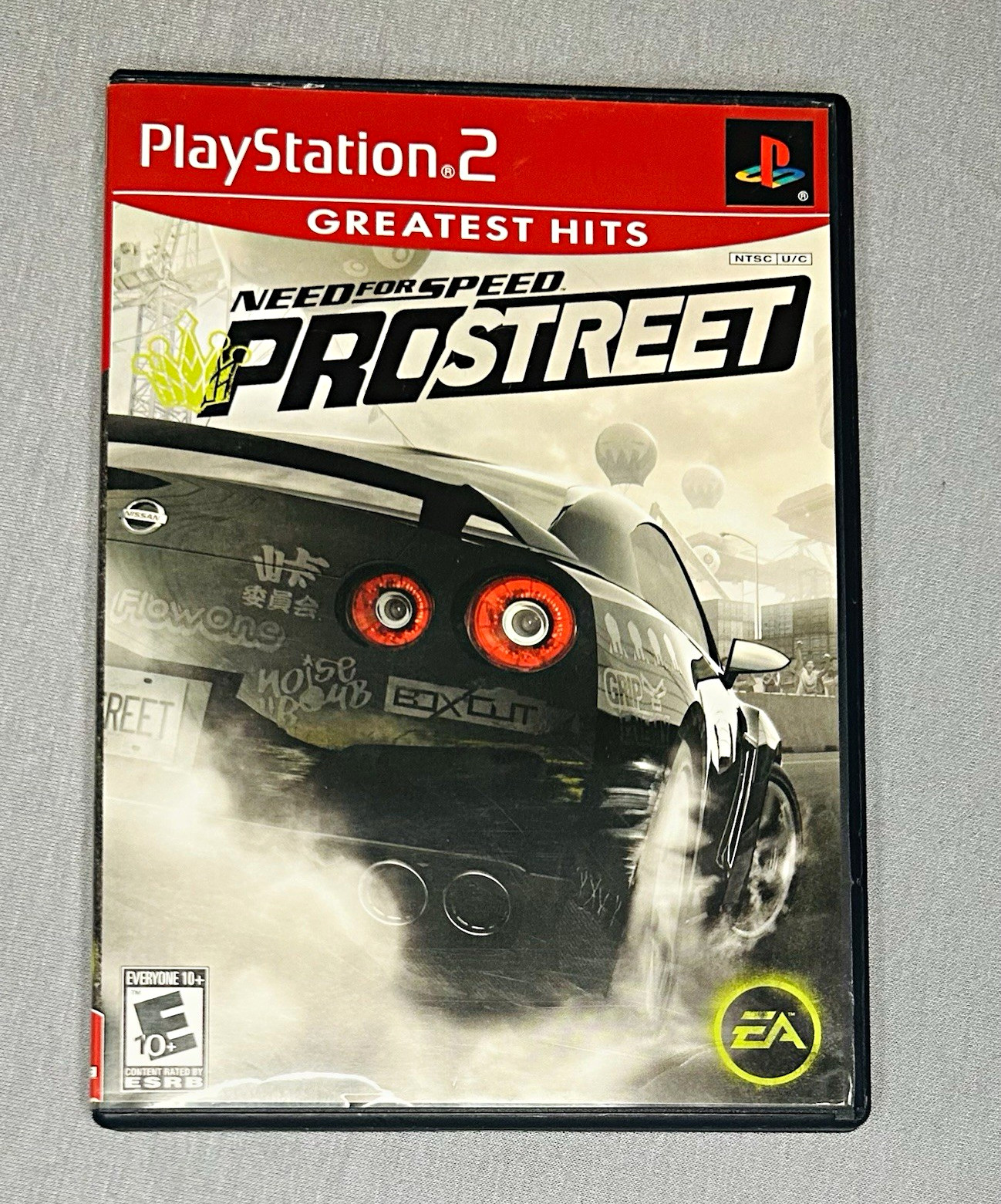 Need for Speed: ProStreet Sony PlayStation 2 Greatest Hits w/ Manual 2007 Tested