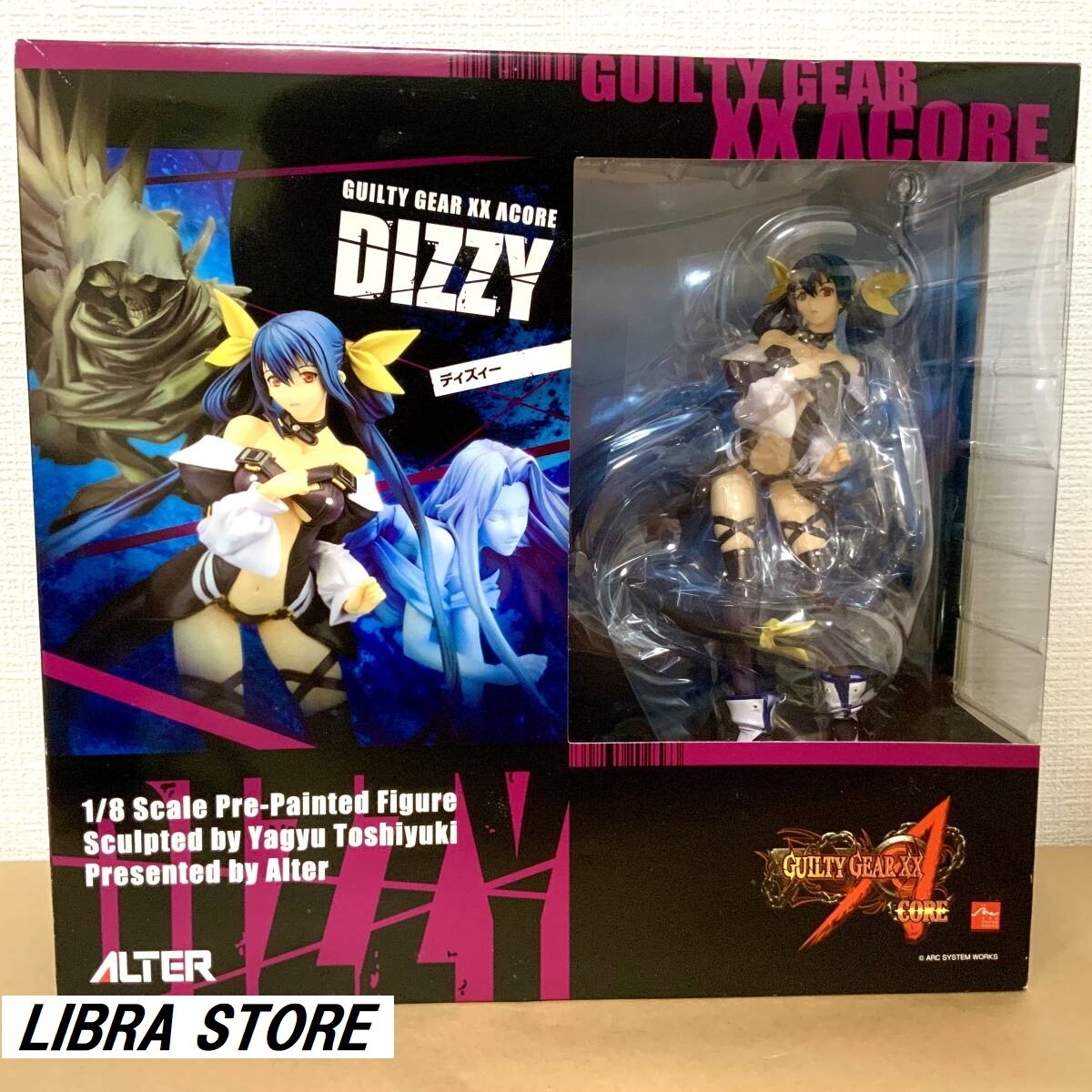 RARE GUILTY GEAR XX ACCENT CORE Dizzy 1/8 Scale PVC Figure from JAPAN