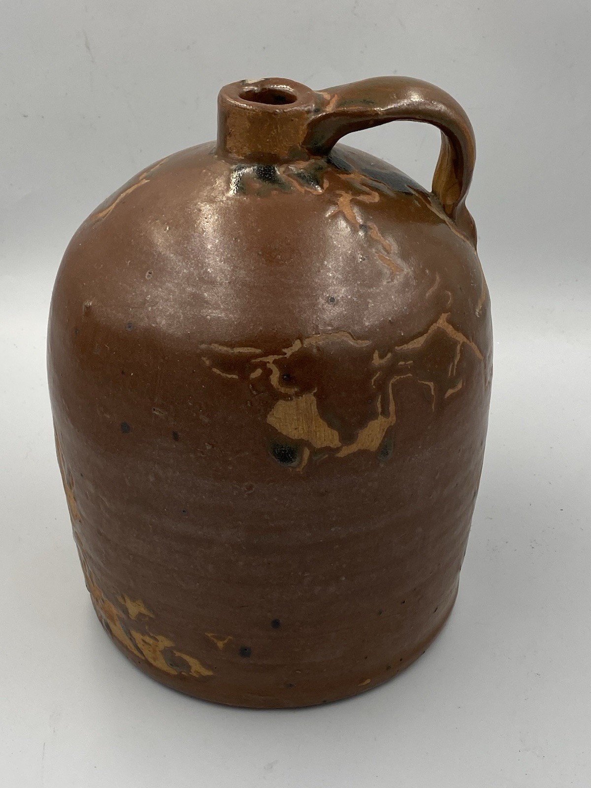 HUNTERS FIND Vintage EARLY 1900’s HOMESTEAD Handmade POTTERY Moonshine/Water Jug
