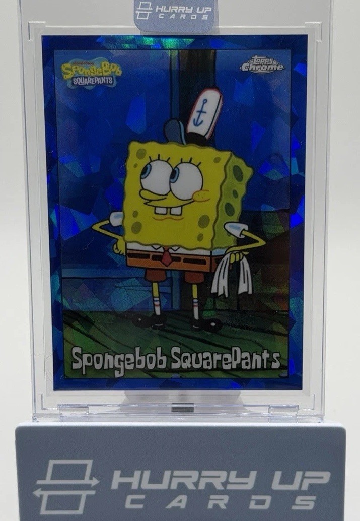 2025 Topps Chrome Sapphire SpongeBob Squarepants #25