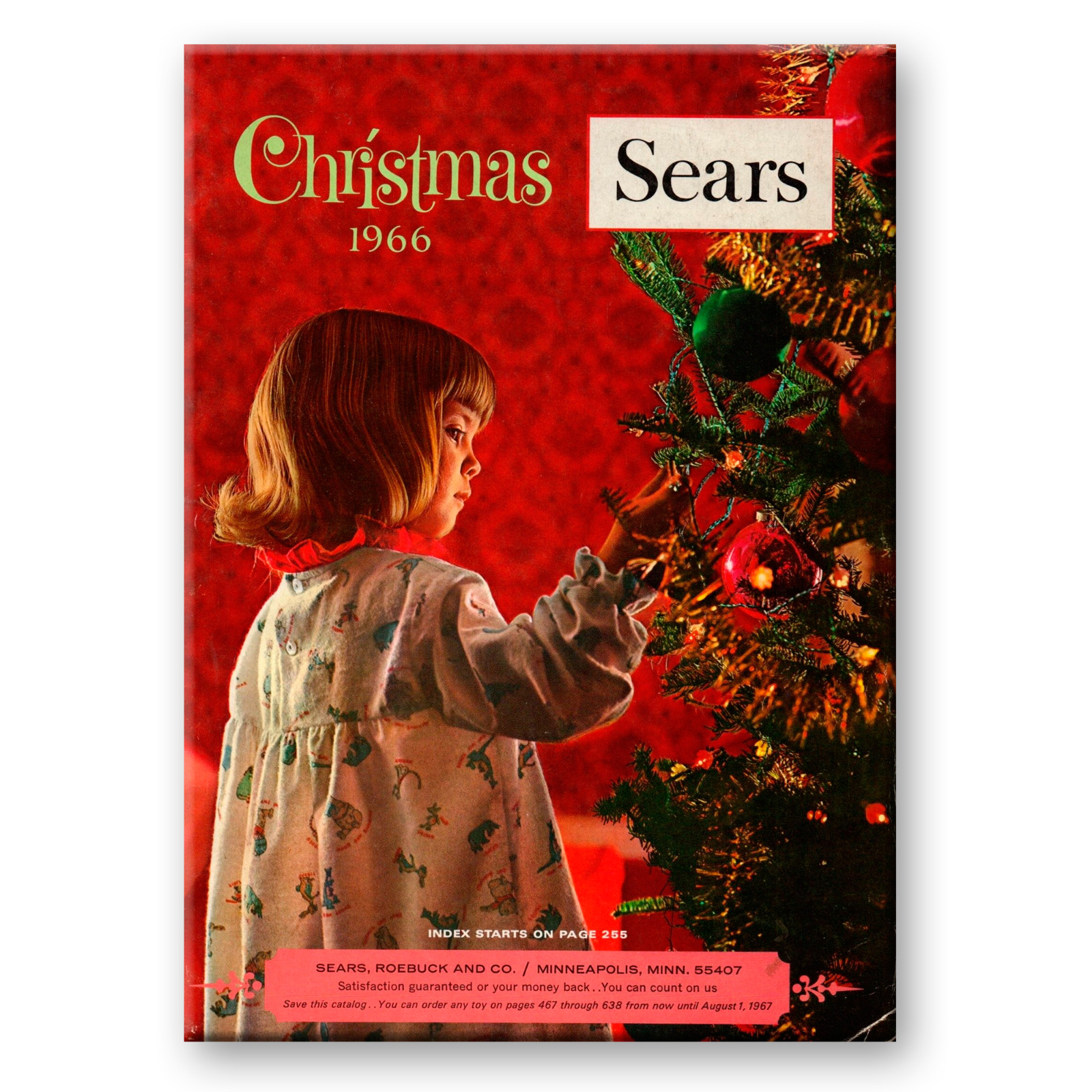 SEARS Christmas Wish Book 1966 Design 3.5 \