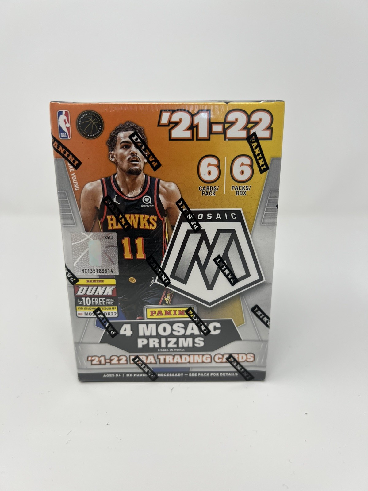 2021-2022 Panini Mosaic NBA Blaster Box