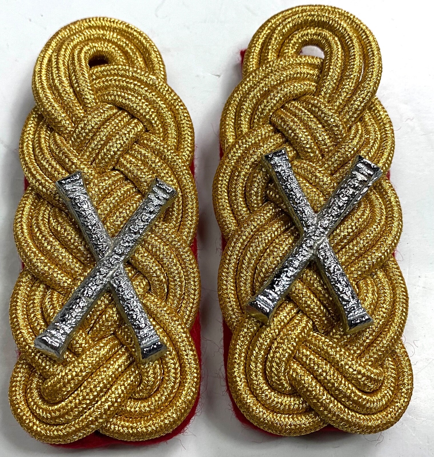 WWII GERMAN HEER FIELD MARSHALL GENERAL OF THE ARMY TUNIC SHOULDER BOARDS