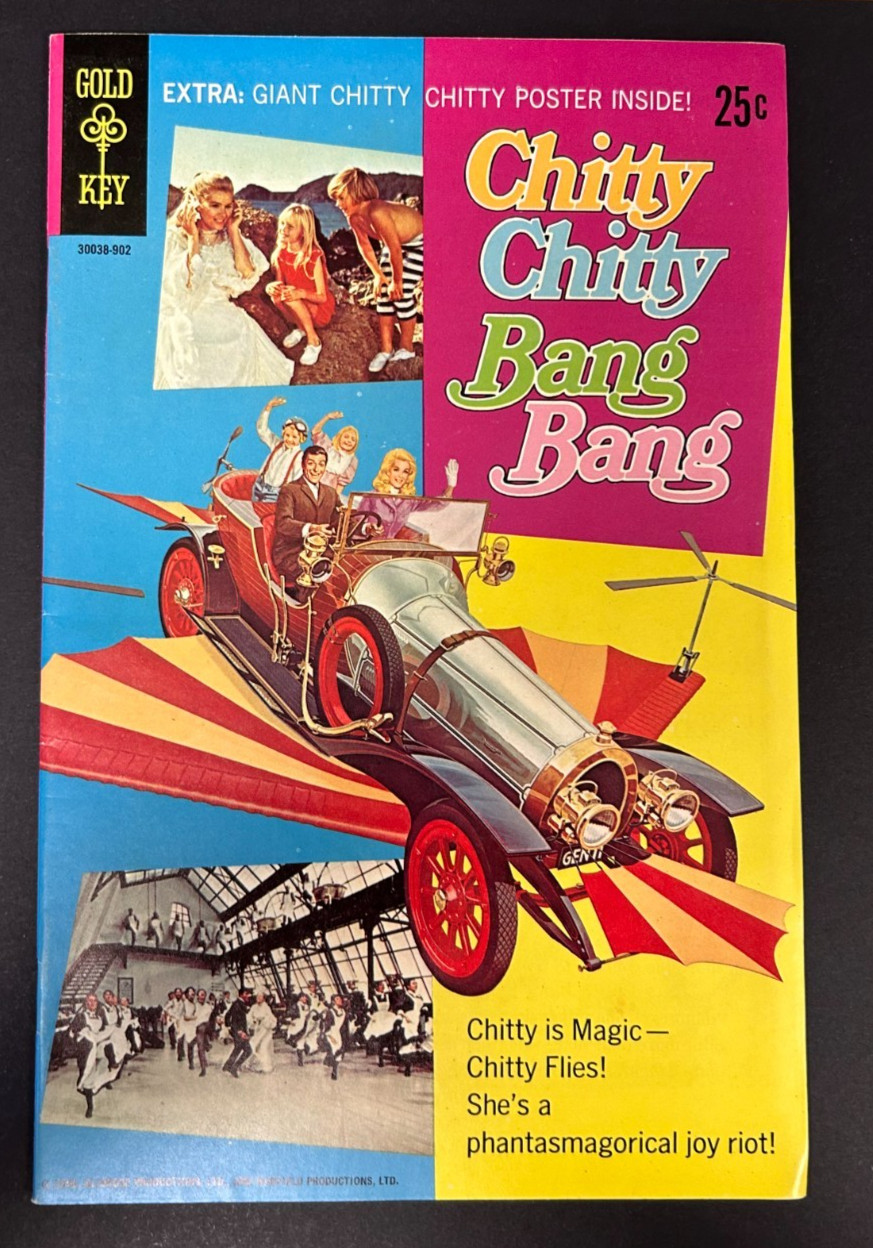 Chitty Chitty Bang Bang (Movie Comics), Gold Key February 1969