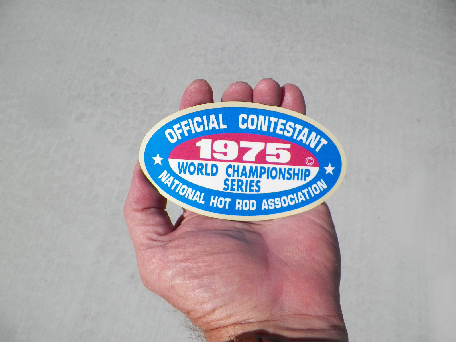 RARE/Vintage Style NHRA 1975 