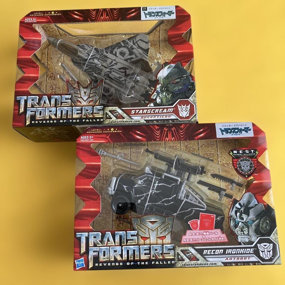 Transformers Revenge of the Fallen Starscream & Recon Ironhide 2-Pack Figures