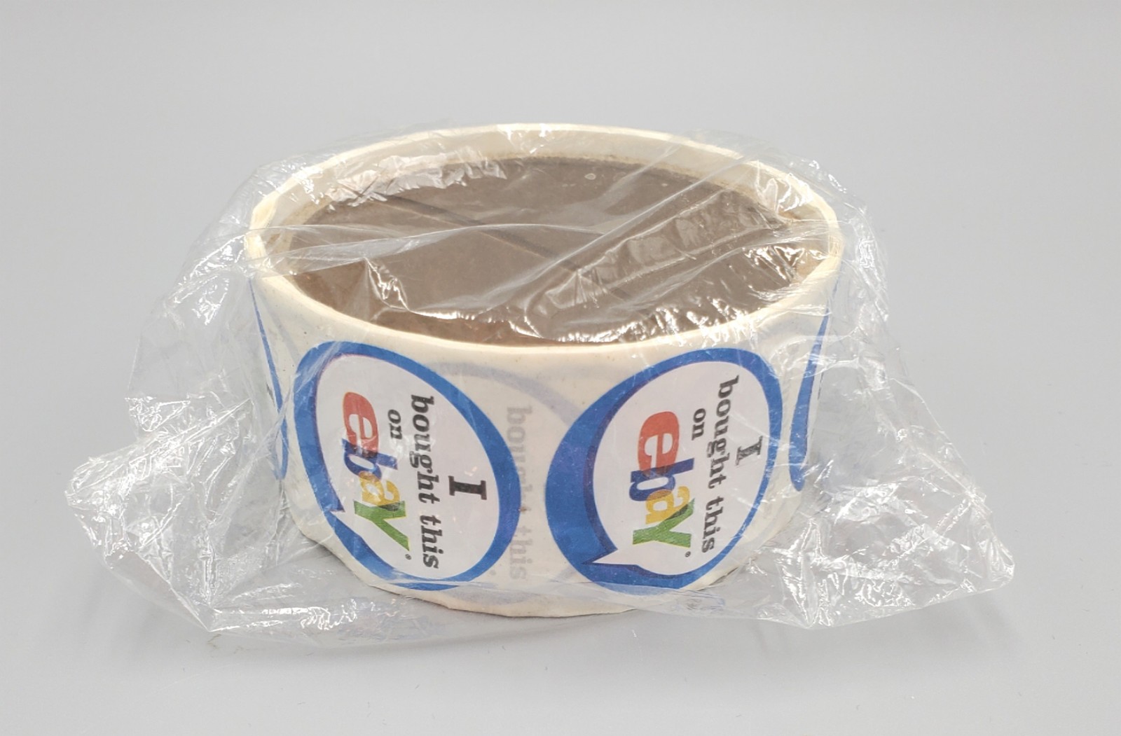 One Roll of 100 rare Original Logo Stickers I bought this on ebaY